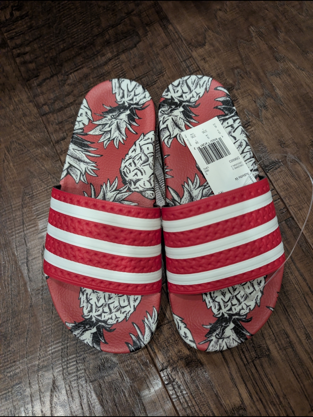 Farm Rio x Adidas Originals Adilette Slide - NEW - Women's US sz 6